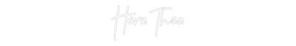 Custom Neon: Hera Thea
