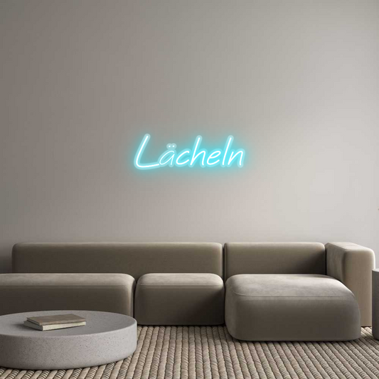 Custom Neon: Lächeln