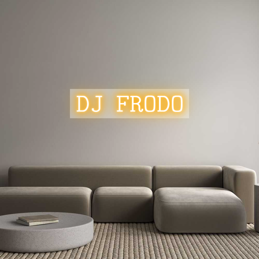 Custom Neon: DJ FRODO