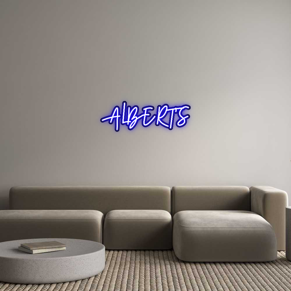 Custom Neon: ALBERT'S