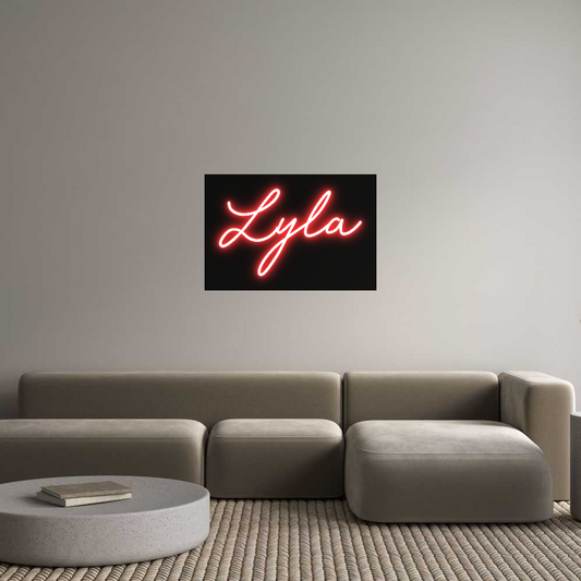 Custom Neon: Lyla