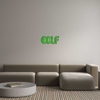 Custom Neon: GOLF