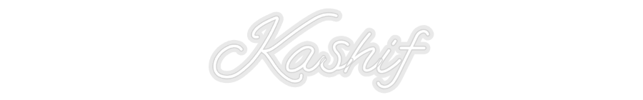 Custom Neon: Kashif