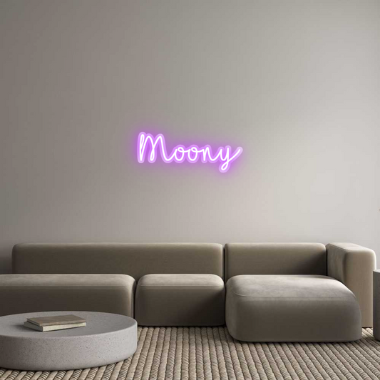 Custom Neon: Moony