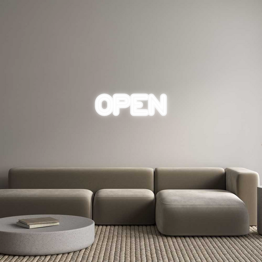 Custom Neon: OPEN