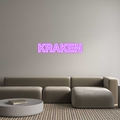 Custom Neon: KRAKEN