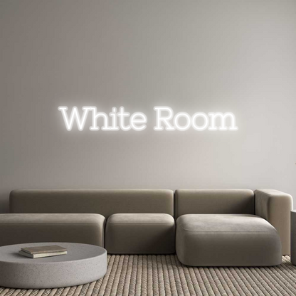 Custom Neon: White Room