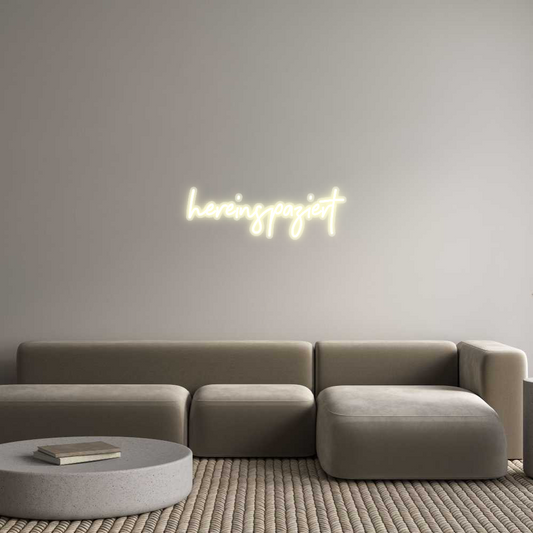 Custom Neon: hereinspaziert