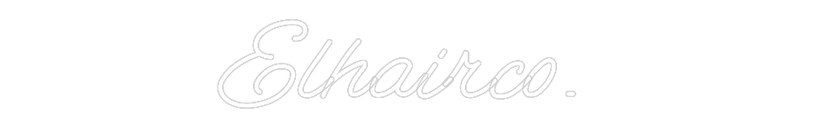 Custom Neon: Elhairco.