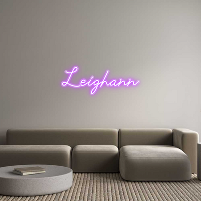 Custom Neon: Leighann