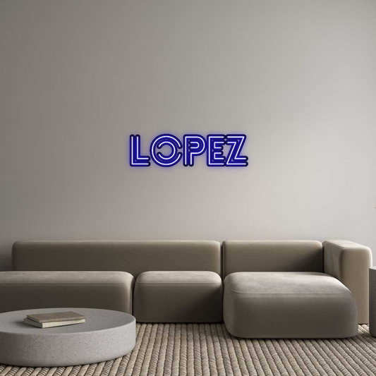 Custom Neon: Lopez