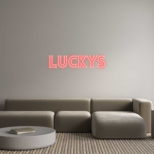 Custom Neon: Luckys