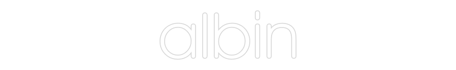 Custom Neon: albin