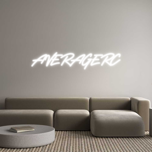 Custom Neon: AVERAGERC