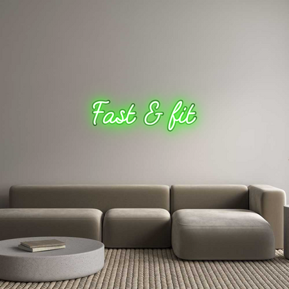 Custom Neon: Fast & fit