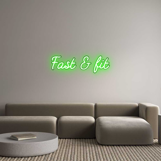 Custom Neon: Fast & fit