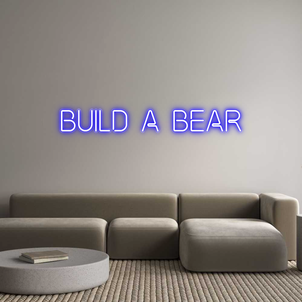 Custom Neon: BUILD A BEAR