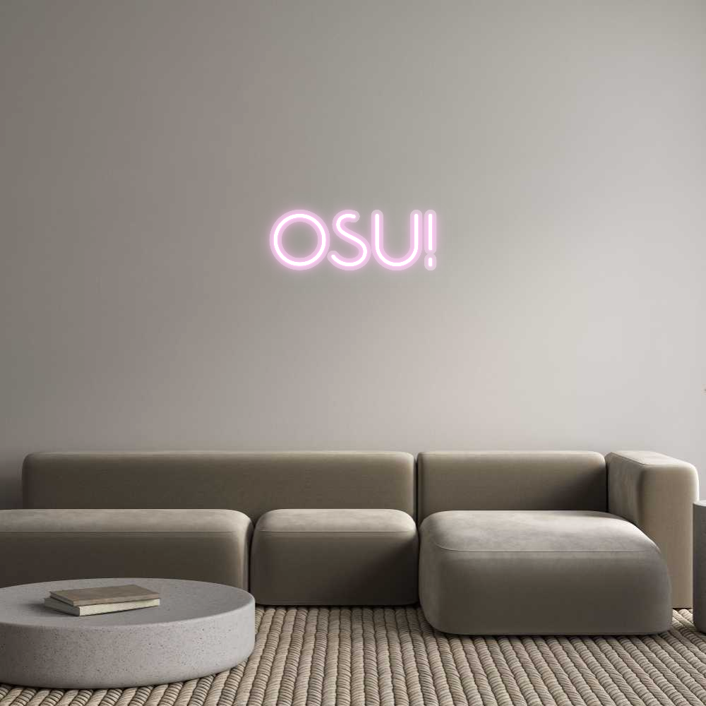 Custom Neon: OSU!