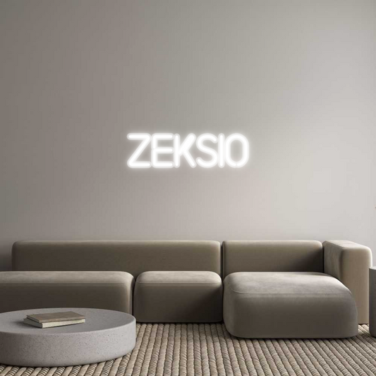 Custom Neon: ZeksIO