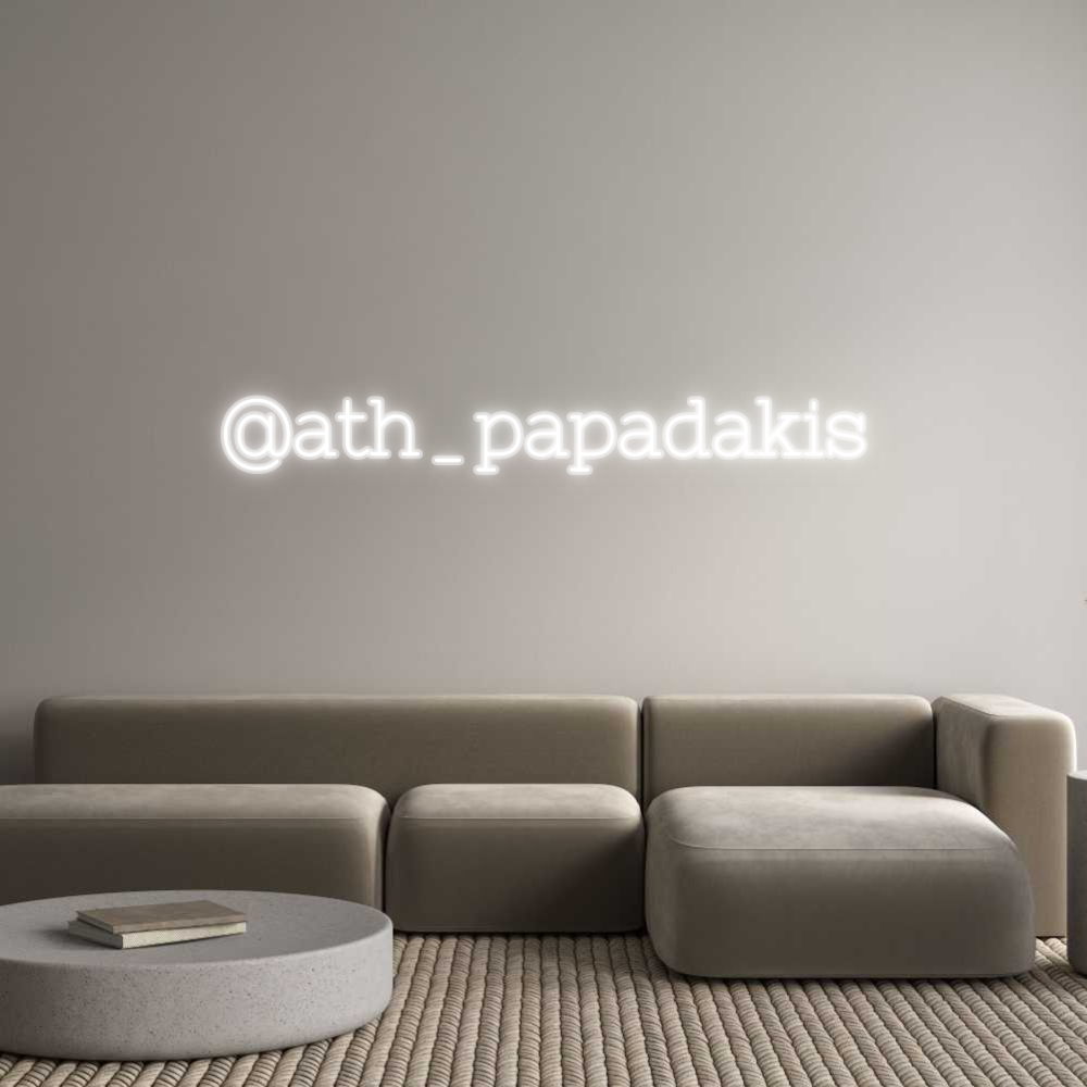 Custom Neon: @ath_papadakis
