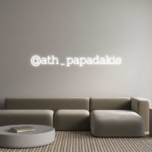 Custom Neon: @ath_papadakis
