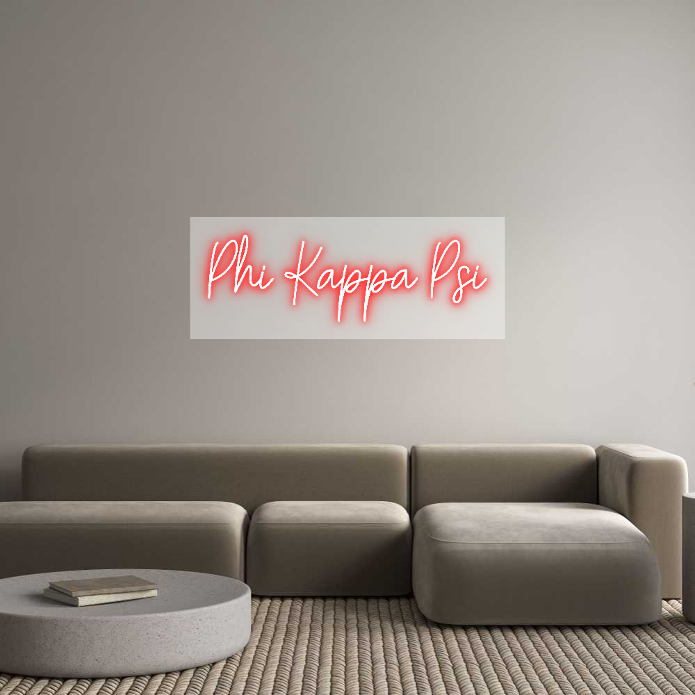 Custom Neon: Phi Kappa Psi