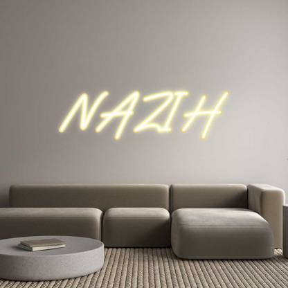 Custom Neon: NAZIH