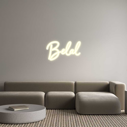 Custom Neon: Belal