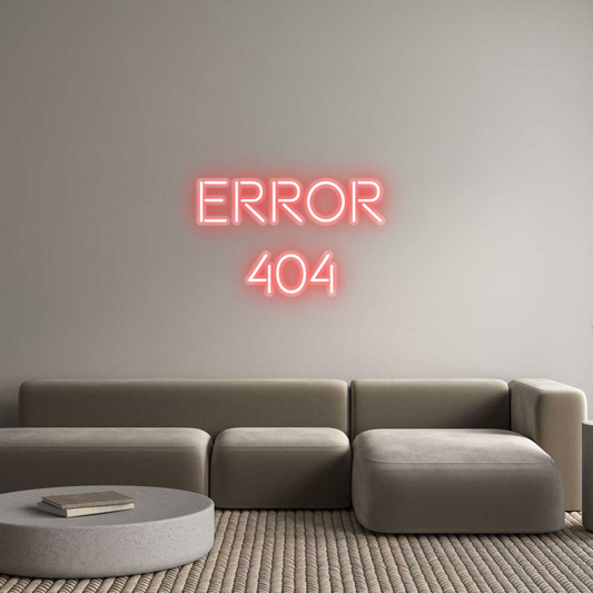 Custom Neon: ERROR 
404