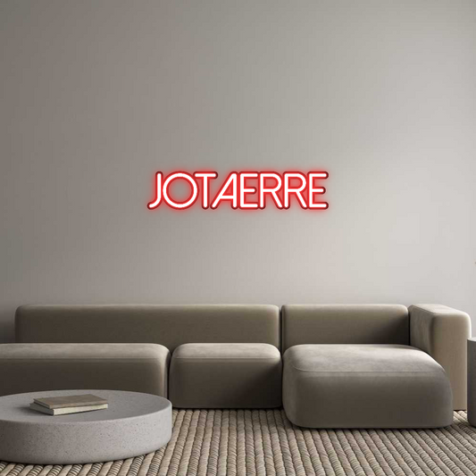 Custom Neon: JOTAERRE