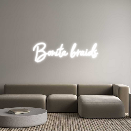 Custom Neon: Bonita braids