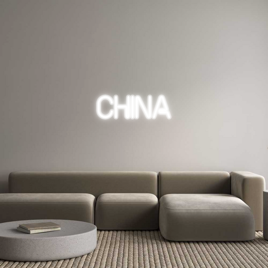 Custom Neon: CHINA