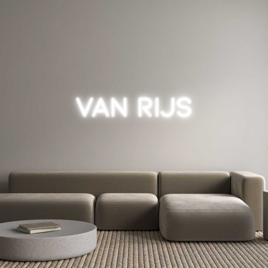 Custom Neon: van Rijs