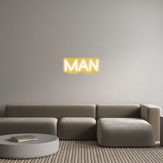 Custom Neon: MAN