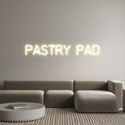Custom Neon: Pastry Pad