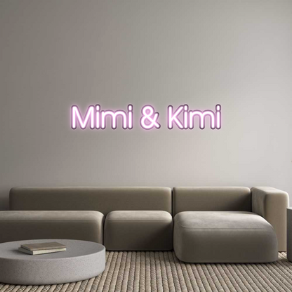 Custom Neon: Mimi & Kimi