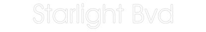 Custom Neon: Starlight Bvd