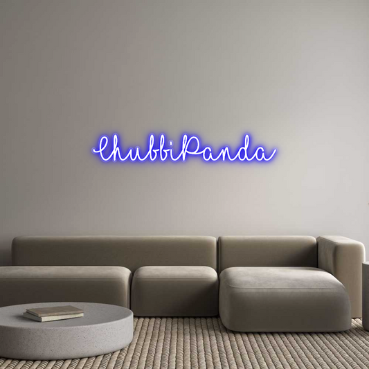 Custom Neon: ChubbiPanda