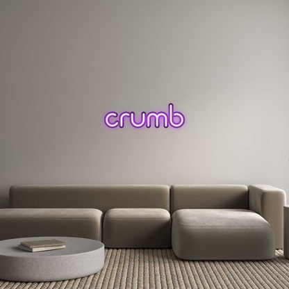 Custom Neon: crumb