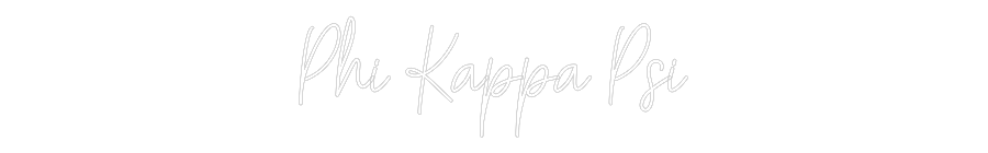 Custom Neon: Phi Kappa Psi