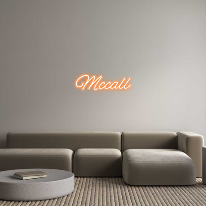 Custom Neon: Mccall