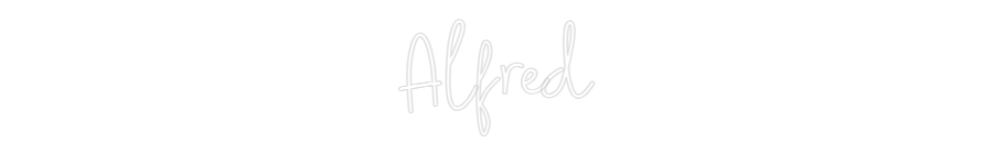 Custom Neon: Alfred
