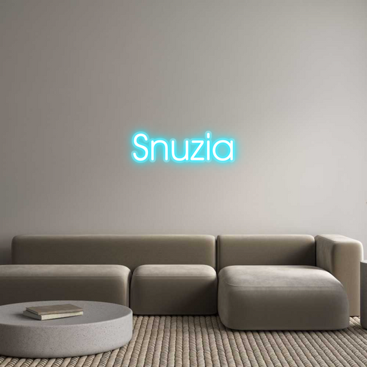 Custom Neon: Snuzia