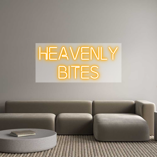 Custom Neon: Heavenly
Bites