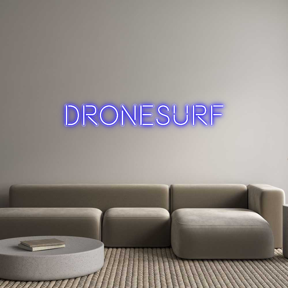 Custom Neon: Dronesurf