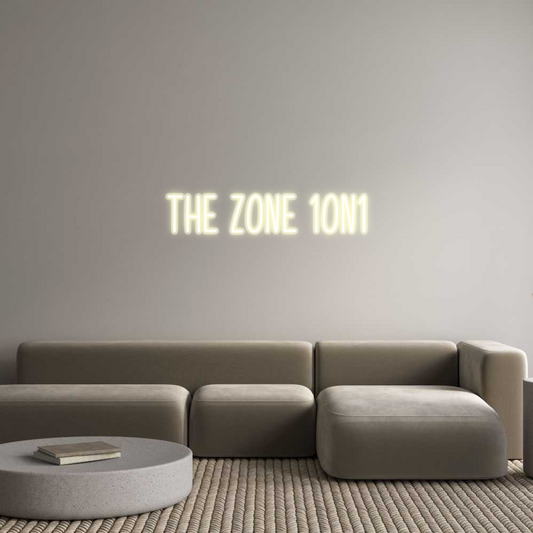 Custom Neon: THE ZONE 1ON1