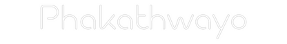 Custom Neon: Phakathwayo