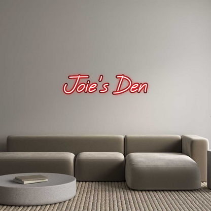 Custom Neon: Joie's Den