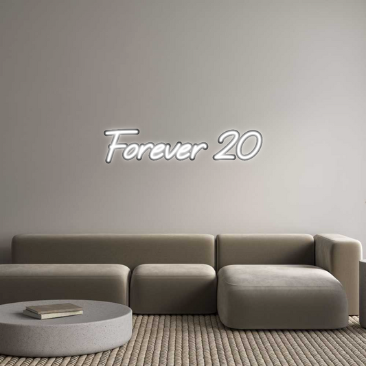 Custom Neon: Forever 20