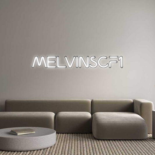 Custom Neon: MELVINSCF1